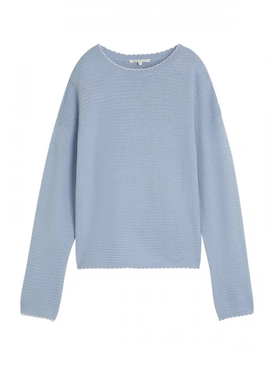 Obrázek produktu TOM TAILOR DENIM Svetr chladná modrá