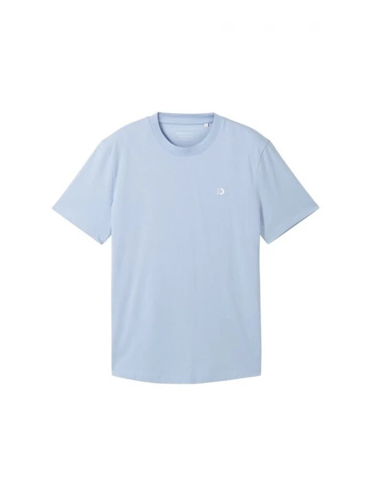 Obrázek produktu TOM TAILOR DENIM Tričko  chladná modrá / bílá