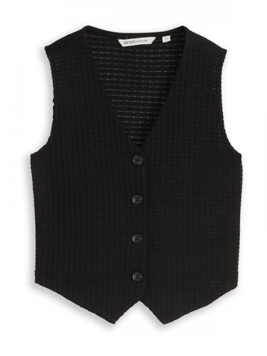 Obrázek produktu TOM TAILOR DENIM Vesta černá