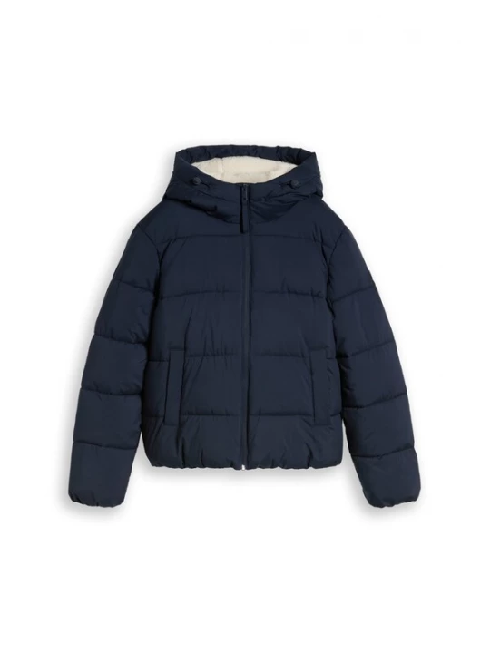 Obrázek produktu TOM TAILOR DENIM Zimní bunda tmavě modrá