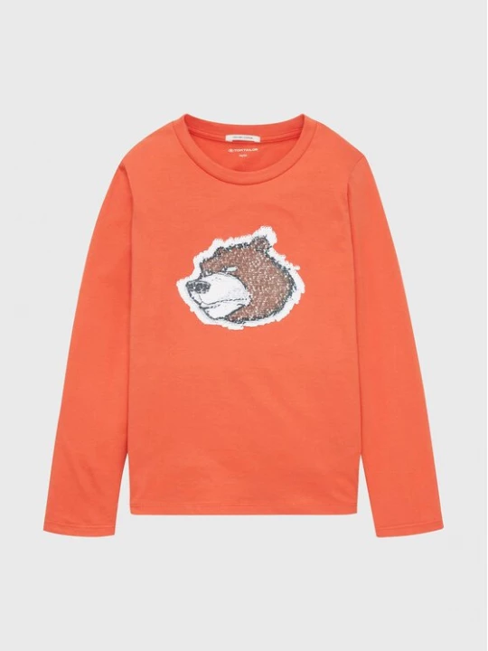 Obrázek produktu Tom Tailor Halenka 1033835 Oranžová Regular Fit