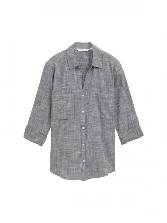 Obrázek produktu TOM TAILOR Halenka  marine modrá / bílá