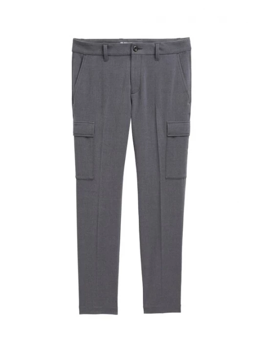 Obrázek produktu TOM TAILOR Kalhoty s puky tmavě šedá