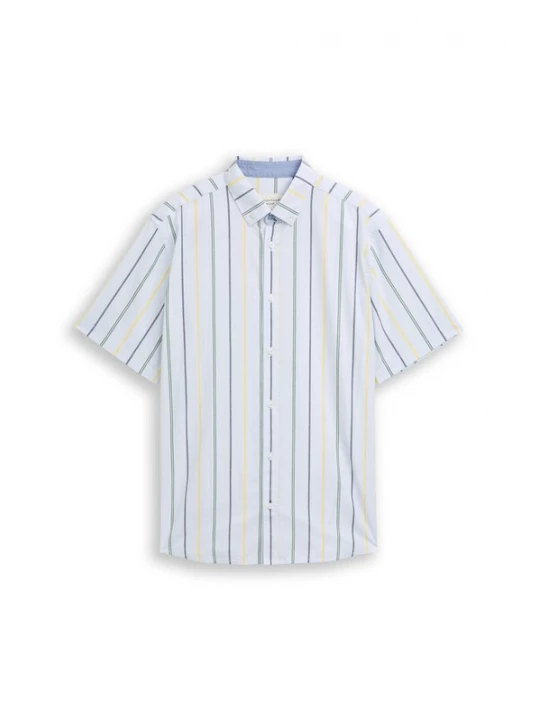 Obrázek produktu TOM TAILOR Košile námořnická modř / světlemodrá / žlutá / zelená