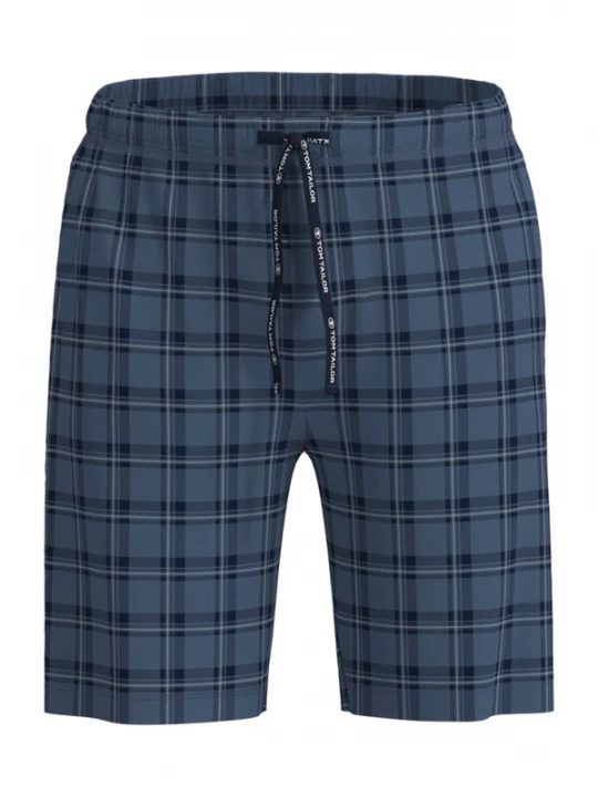 Obrázek produktu TOM TAILOR Men + Pyžamové kalhoty modrá / námořnická modř / bílá