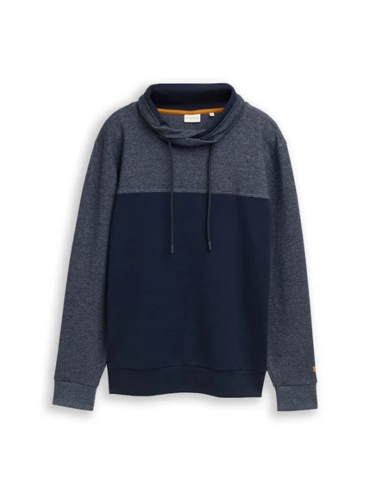 Obrázek produktu TOM TAILOR Mikina marine modrá / modrý melír