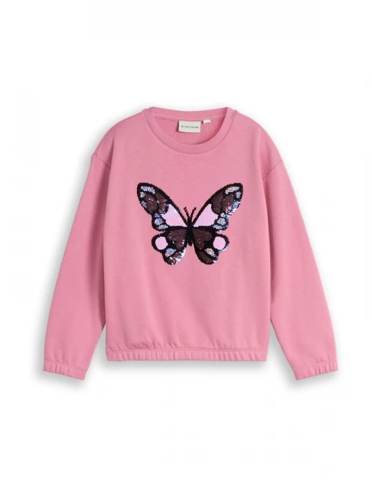 Obrázek produktu TOM TAILOR Mikina modrá / cyclam / pink / černá