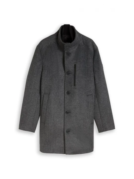 Obrázek produktu TOM TAILOR Přechodný kabát černý melír
