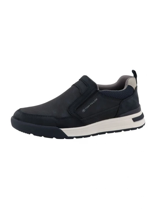 Obrázek produktu TOM TAILOR Slip on boty námořnická modř / šedá