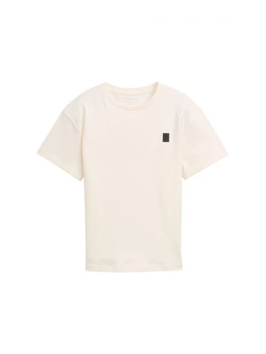 Obrázek produktu TOM TAILOR Tričko čokoládová / offwhite