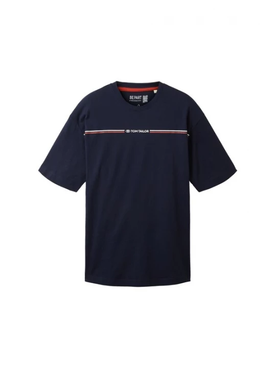 Obrázek produktu TOM TAILOR Tričko  námořnická modř / červená / bílá