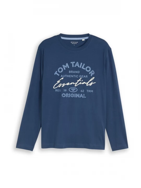 Obrázek produktu TOM TAILOR Tričko námořnická modř / světlemodrá / bílá