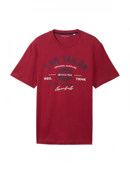 Obrázek produktu TOM TAILOR Tričko  námořnická modř / tmavě červená / bílá