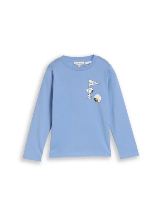 Obrázek produktu TOM TAILOR Tričko 'Peanuts' světlemodrá / červená / černá / bílá