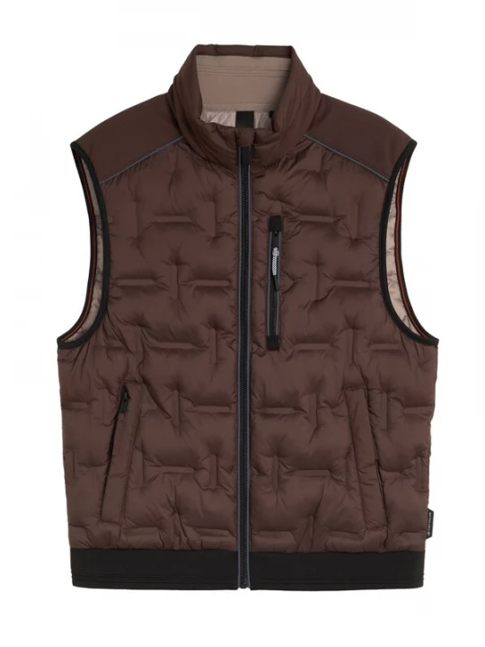 Obrázek produktu TOM TAILOR Vesta tmavě hnědá