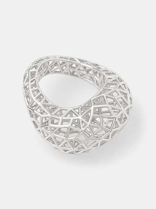 Obrázek produktu Tom Wood Stříbrný prsten Tom Wood Maze Ring