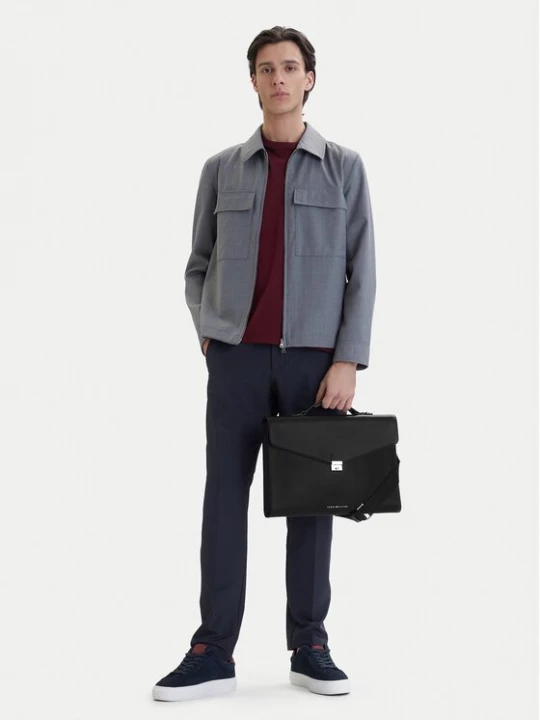 Obrázek produktu Tommy Hilfiger Aktovka Th Business Leather Computer Bag AM0AM14163 Černá