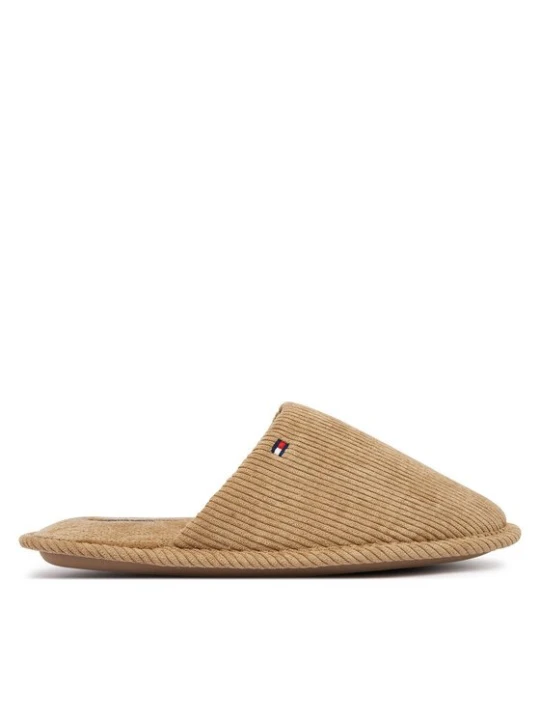 Obrázek produktu Tommy Hilfiger Bačkory Corduroy House Shoes FM0FM06019 Béžová