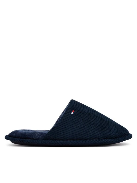 Obrázek produktu Tommy Hilfiger Bačkory Corduroy House Shoes FM0FM06019 Tmavomodrá