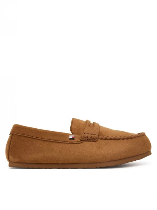 Obrázek produktu Tommy Hilfiger Bačkory Hilfiger Driver House Shoe FM0FM06012 Světle hnědá