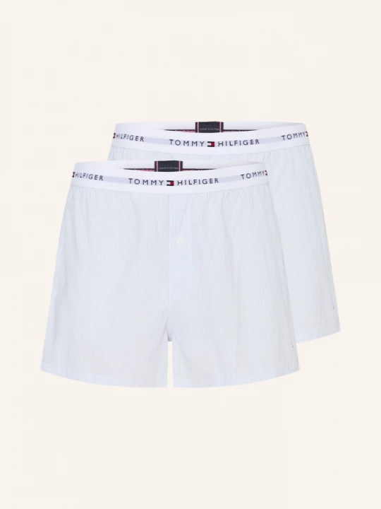 Obrázek produktu Tommy Hilfiger Balení 2 Ks Boxerek tmavě modrá / bílá