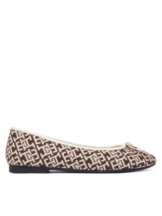 Obrázek produktu Tommy Hilfiger Baleríny Th Charm Jacquard Ballerina FW0FW09504 Barevná