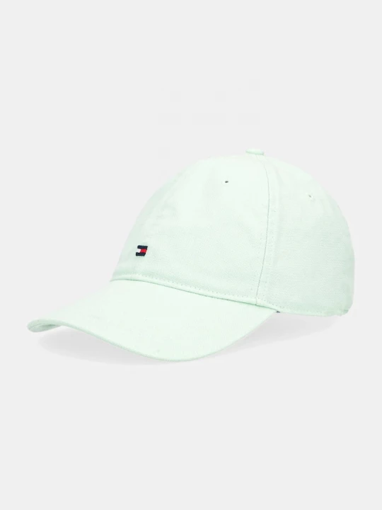 Obrázek produktu Tommy Hilfiger Bavlněná baseballová čepice Tommy Hilfiger zelená