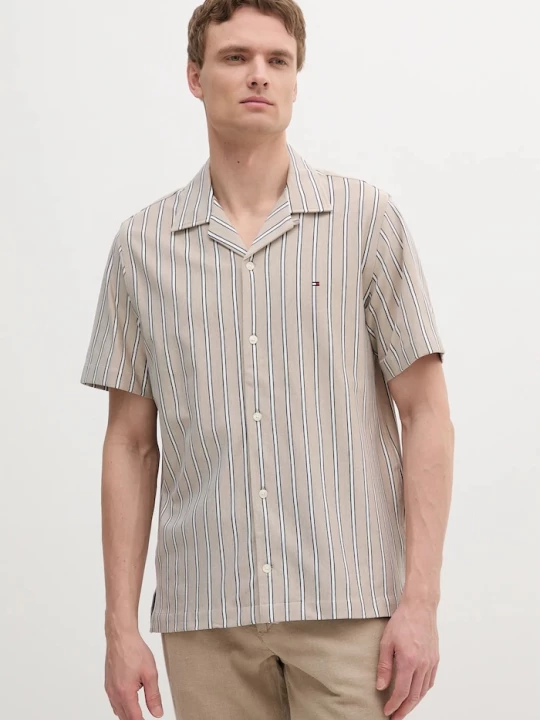 Obrázek produktu Tommy Hilfiger Bavlněná košile béžová