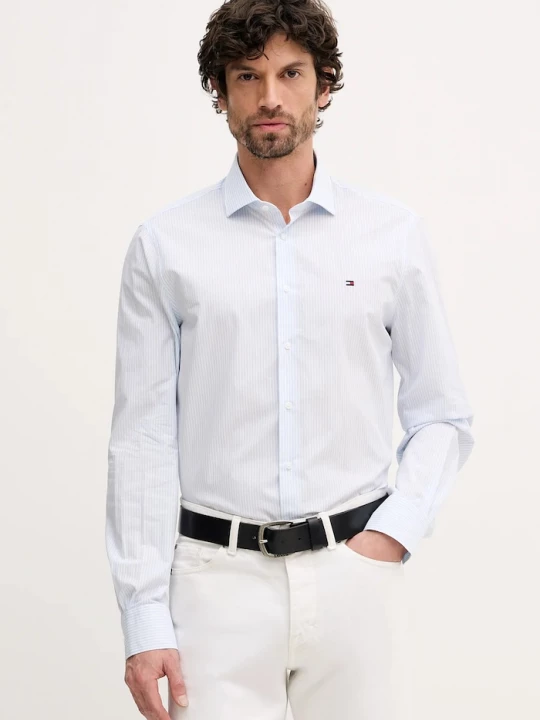 Obrázek produktu Tommy Hilfiger Bavlněná košile modrá