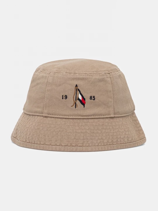 Obrázek produktu Tommy Hilfiger Bavlněný klobouk Tommy Hilfiger zelená