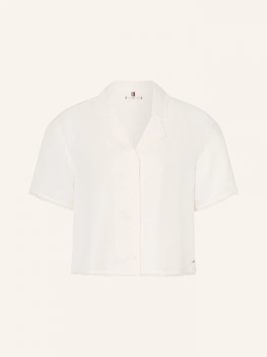 Obrázek produktu Tommy Hilfiger Blůza S Lnem bílá