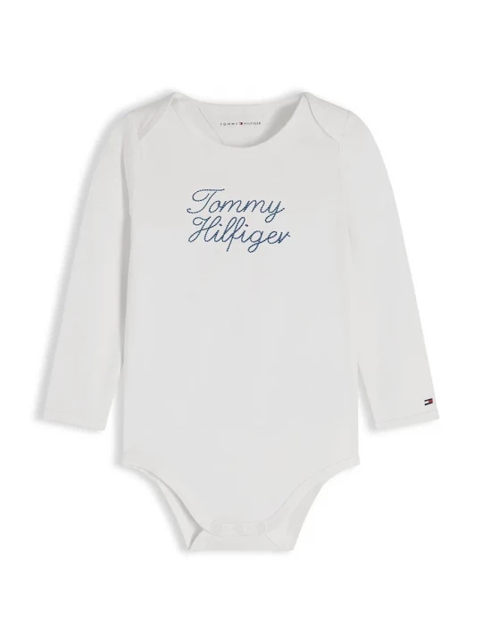 Obrázek produktu Tommy Hilfiger body kojenecké s bavlnou