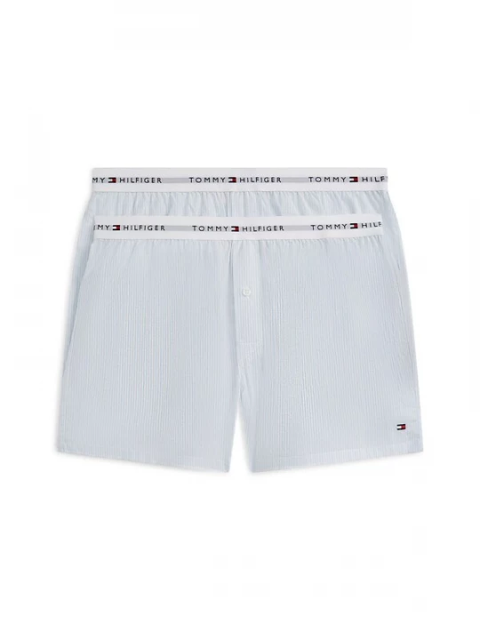 Obrázek produktu TOMMY HILFIGER Boxerky světlemodrá / bílá