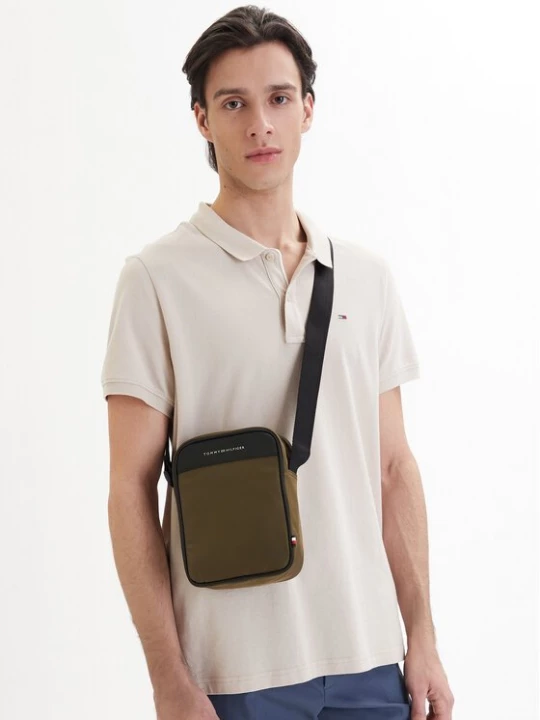 Obrázek produktu Tommy Hilfiger Brašna Th Repreve Mini Reporter AM0AM14150 Zelená