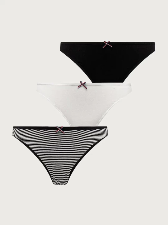 Obrázek produktu Tommy Hilfiger brazilky dámské 3-pack černá