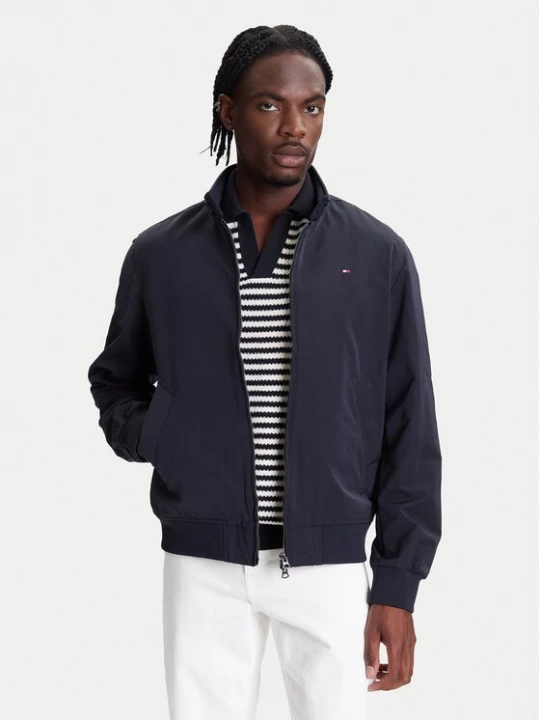 Obrázek produktu Tommy Hilfiger Bunda bomber Harrington MW0MW39637 Tmavomodrá Regular Fit