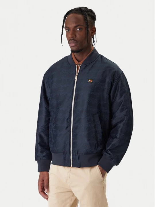 Obrázek produktu Tommy Hilfiger Bunda bomber MW0MW42011 Tmavomodrá Regular Fit
