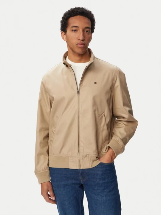 Obrázek produktu Tommy Hilfiger Bunda pro přechodné období Classic Harrington MW0MW43468 Béžová Regular Fit