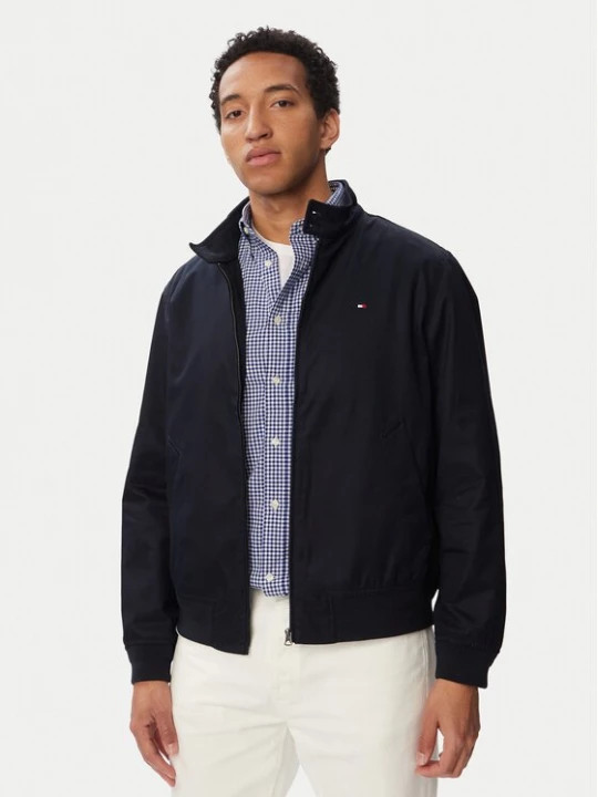 Obrázek produktu Tommy Hilfiger Bunda pro přechodné období Classic Harrington MW0MW43468 Tmavomodrá Regular Fit