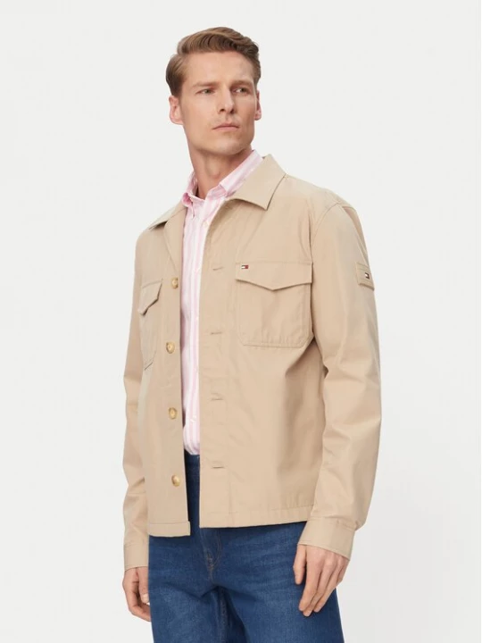 Obrázek produktu Tommy Hilfiger Bunda pro přechodné období MW0MW38712 Světle béžová Regular Fit