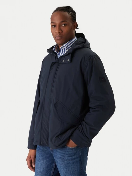 Obrázek produktu Tommy Hilfiger Bunda pro přechodné období MW0MW42563 Tmavomodrá Regular Fit