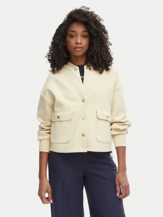Obrázek produktu Tommy Hilfiger Bunda pro přechodné období WW0WW48730 Světle béžová Relaxed Fit