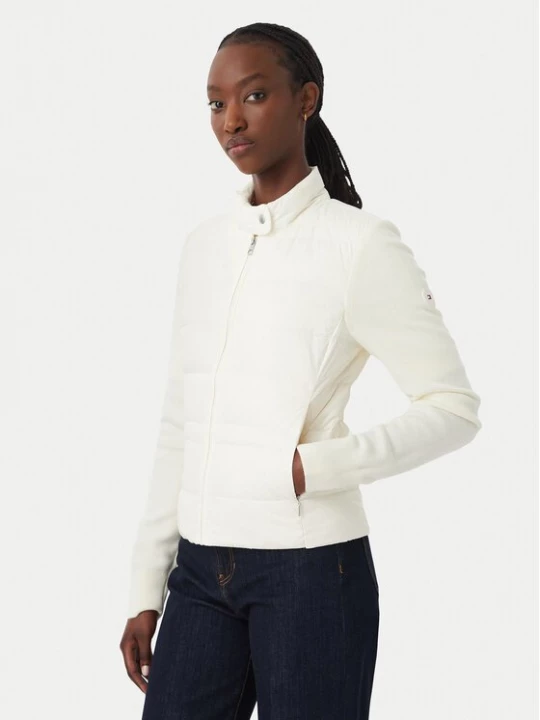 Obrázek produktu Tommy Hilfiger Bunda pro přechodné období WW0WW51095 Krémová Regular Fit