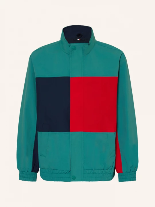 Obrázek produktu Tommy Hilfiger Bunda zelená / červená / tmavě modrá