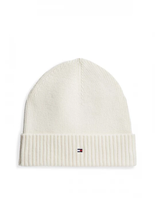 Obrázek produktu TOMMY HILFIGER Čepice slonová kost / námořnická modř / červená třešeň