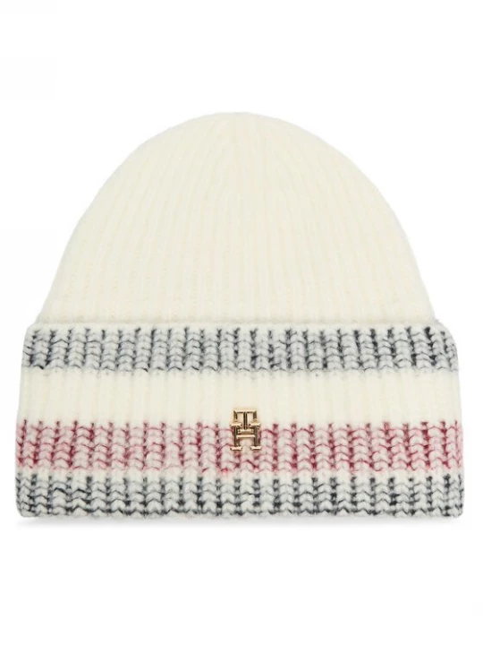 Obrázek produktu Tommy Hilfiger Čepice Th Varsity Ski AW0AW16636 Krémová