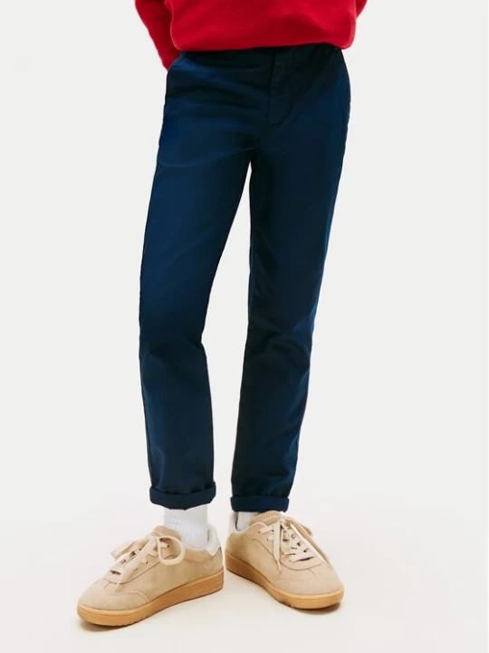 Obrázek produktu Tommy Hilfiger Chino kalhoty 1985 KB0KB09638 S Tmavomodrá Slim Fit