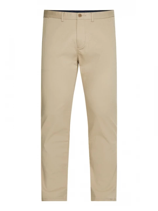 Obrázek produktu TOMMY HILFIGER Chino kalhoty 'Bleecker 1985'  béžová / námořnická modř / červená / bílá