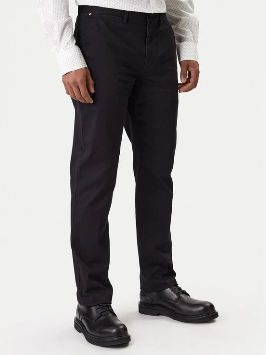Obrázek produktu Tommy Hilfiger Chino kalhoty Core Denton MW0MW41993 Černá Regular Fit