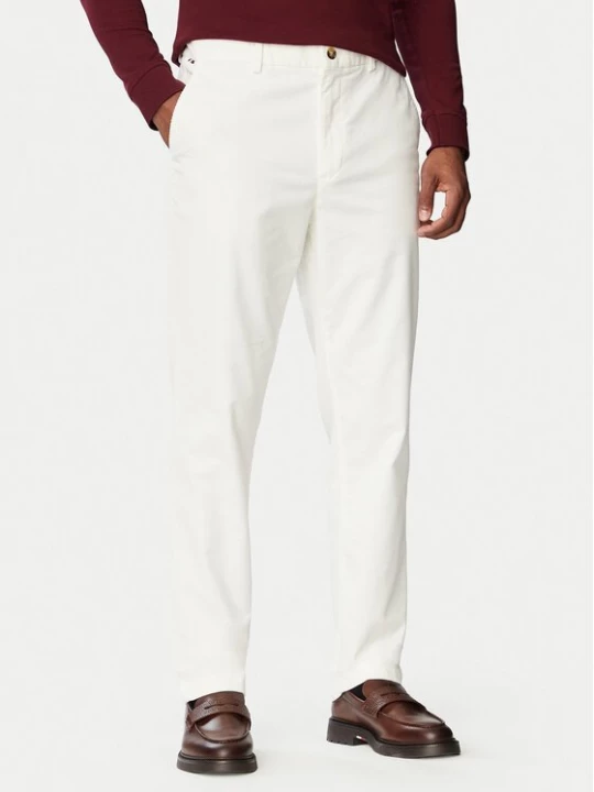 Obrázek produktu Tommy Hilfiger Chino kalhoty Denton MW0MW44822 Krémová Regular Fit